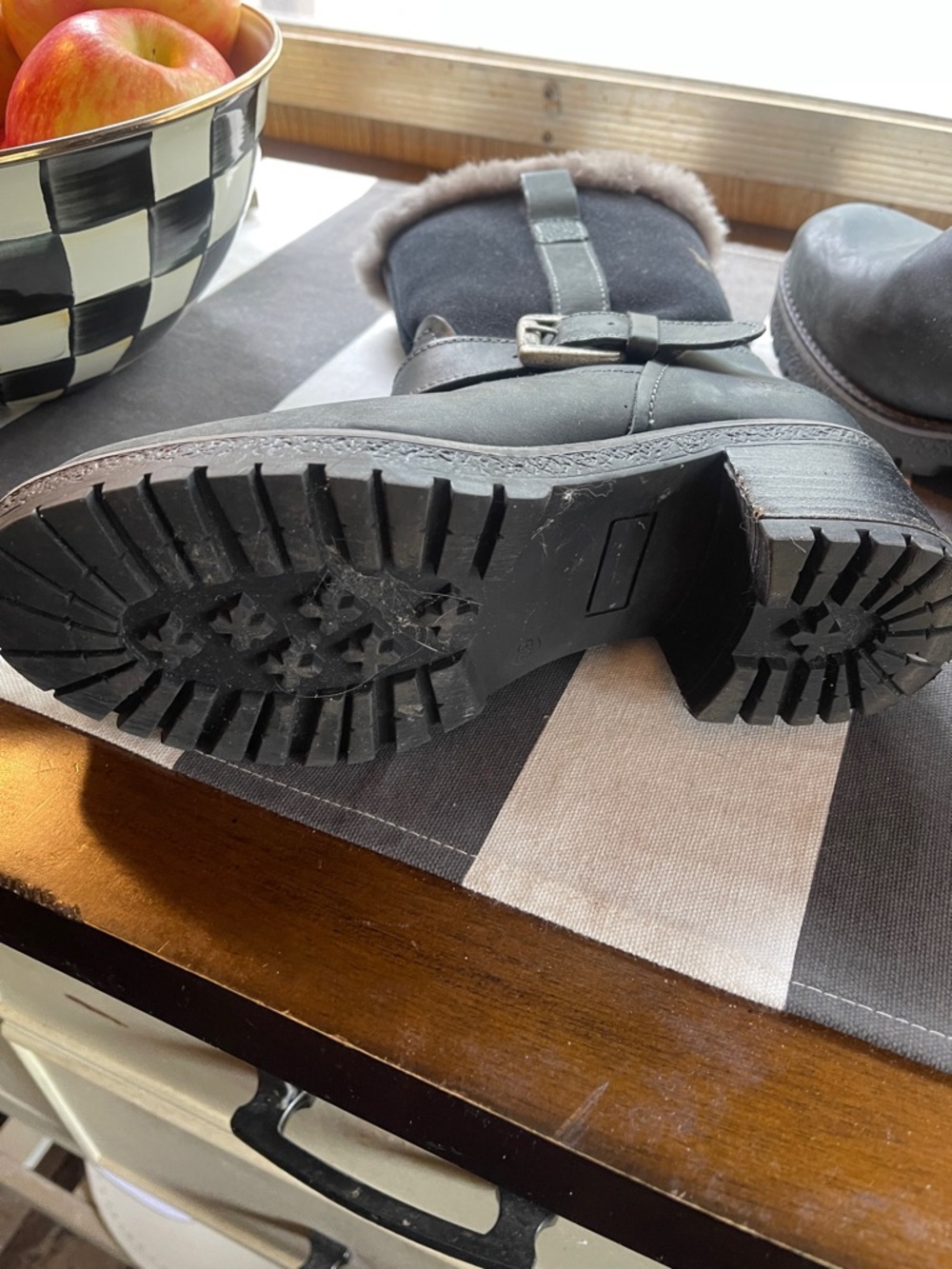 Overland black moto boots. - Picture 2 of 10